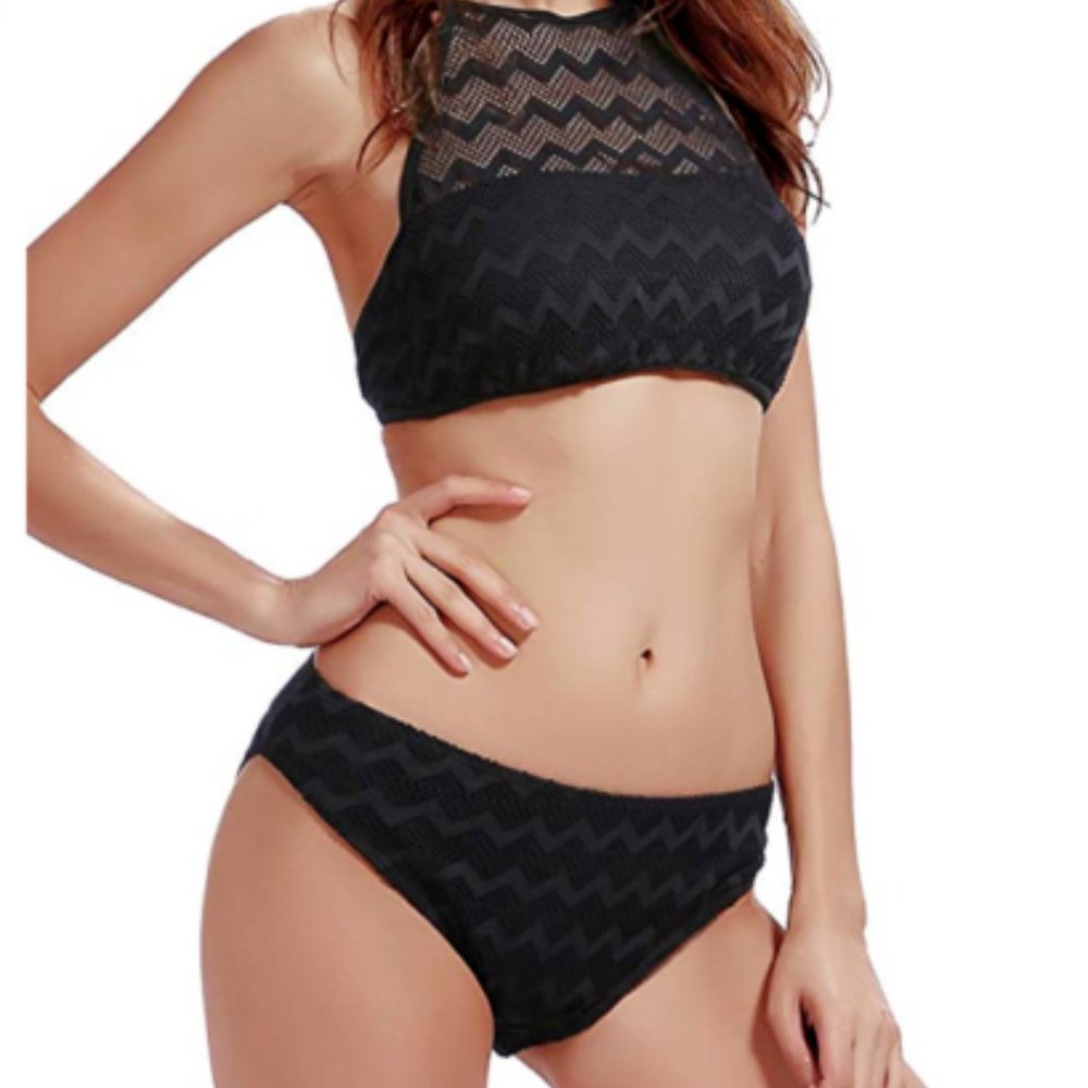 ADFOLF Swimsuits Halter Padding 2 Piece Tankini